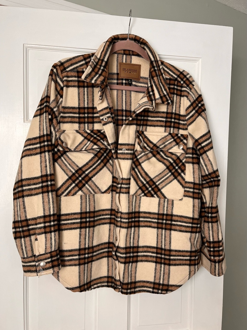 BlankNYC - Med. Fall plaid jacket